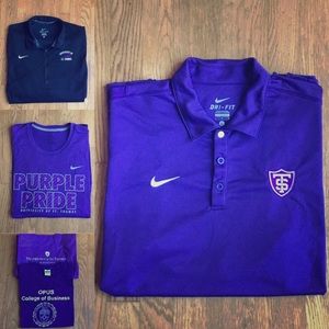 3!! Univ of St Thomas Men's Nike Dri-Fit + Bonus